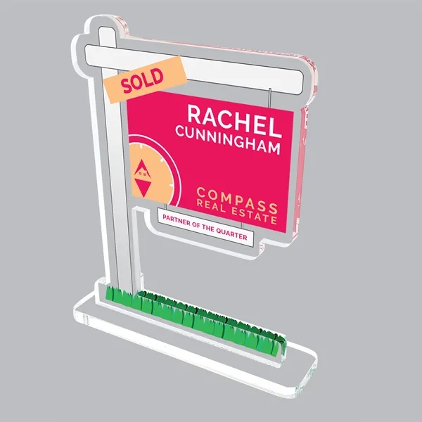 UV full digital color acrylic award with a 3/8" acrylic base.... from ASI 72521 Morris Magnets