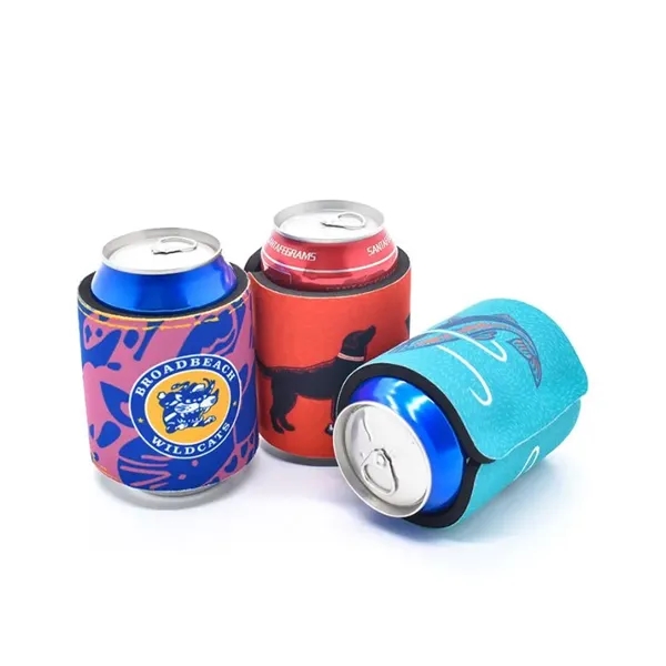 Slap wrap neoprene can cooler, 12 oz. + full color sublimation... from ASI 37218 Athena Promo (tm)