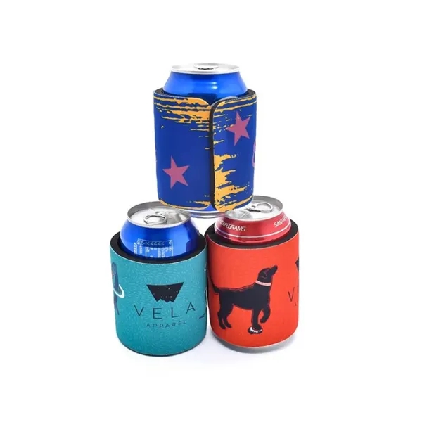 Slap wrap neoprene can cooler, 12 oz. + full color sublimation... from ASI 37218 Athena Promo (tm)