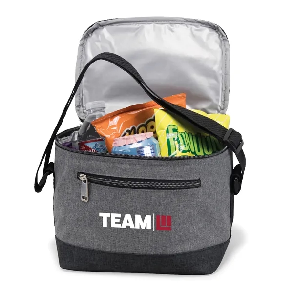 300D 6-Pack Heathered Cooler... from ASI 39820 Opusline (Benmex) / Opus Line