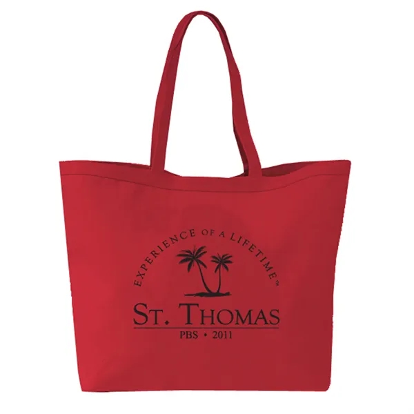 12 oz. cotton canvas tote bag with closure and 24" handles.... from ASI 39820 Opusline (Benmex) / Opus Line