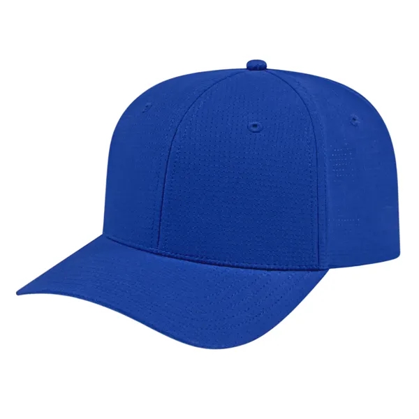 Lightweight aerated performance cap featuring a medium profile, six panels, and... from ASI 43792 Cap America Inc