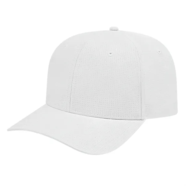 Lightweight aerated performance cap featuring a medium profile, six panels, and... from ASI 43792 Cap America Inc