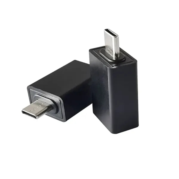 Type-C to A USB data protector plus 1 color silkscreen imprint... from ASI 37218 Athena Promo (tm)