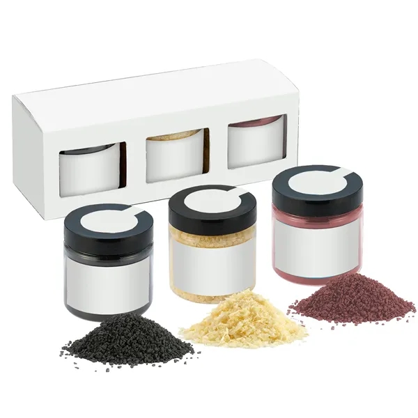 3 Piece gourmet sea salt set; includes Lava Sea Salt (6... from ASI 71685 Midnite Snax®