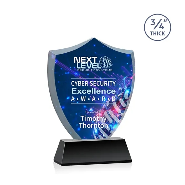 Scudo Shield VividPrint™ Award on Newhaven - Black... from ASI 84592 St Regis Group / St Regis