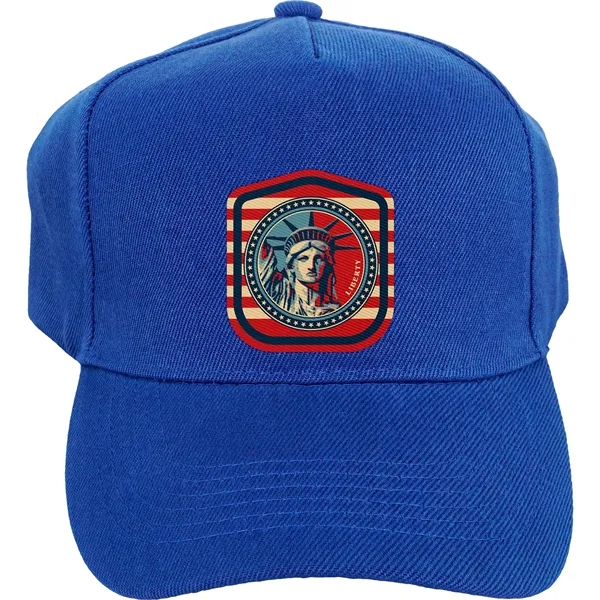 CLASSIC PENTAGON EMBLEM BASEBALL HAT... from ASI 30208 A P Specialties / AP Specialties