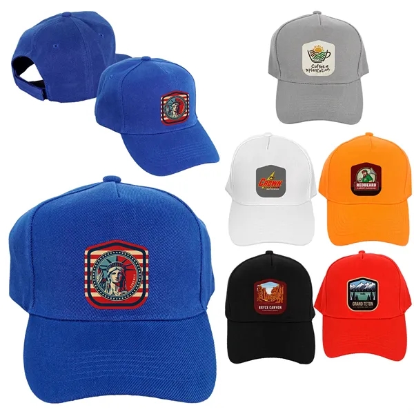CLASSIC PENTAGON EMBLEM BASEBALL HAT... from ASI 30208 A P Specialties / AP Specialties
