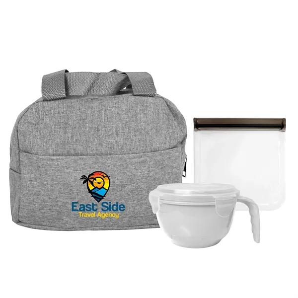 HEATHERED NOODLE & SANDWICH LUNCH SET... from ASI 30208 A P Specialties / AP Specialties