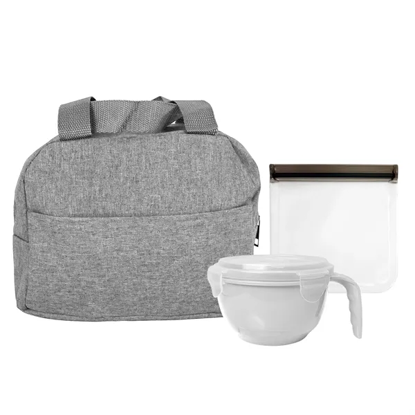 HEATHERED NOODLE & SANDWICH LUNCH SET... from ASI 30208 A P Specialties / AP Specialties