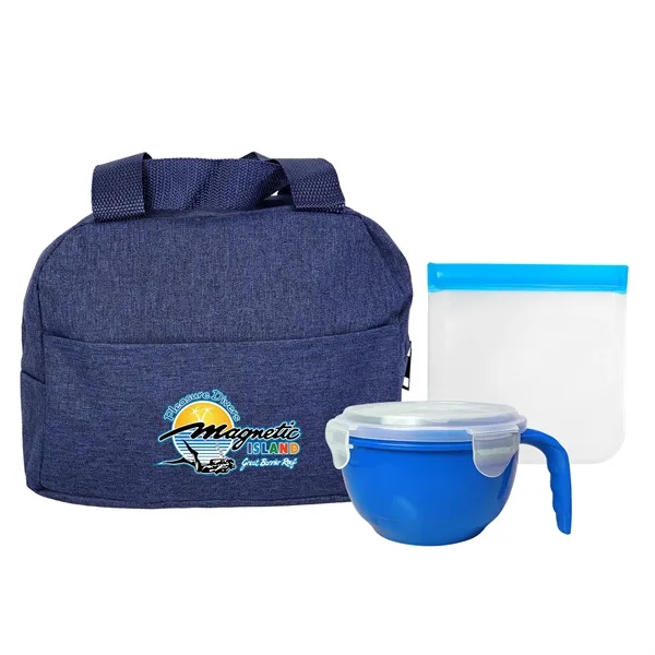 HEATHERED NOODLE & SANDWICH LUNCH SET... from ASI 30208 A P Specialties / AP Specialties