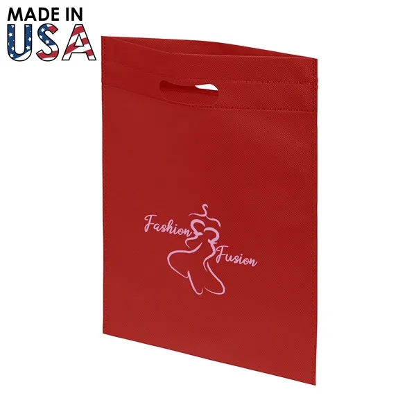 The 9x12 Reusable Non-Woven Handle Bag is an ideal promotional tool... from ASI 91411 Toddy Gear
