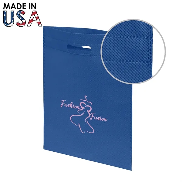 The 9x12 Reusable Non-Woven Handle Bag is an ideal promotional tool... from ASI 91411 Toddy Gear