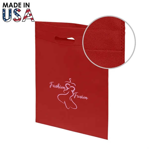 The 9x12 Reusable Non-Woven Handle Bag is an ideal promotional tool... from ASI 91411 Toddy Gear