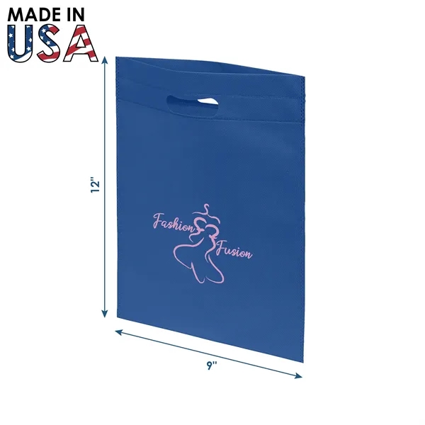 The 9x12 Reusable Non-Woven Handle Bag is an ideal promotional tool... from ASI 91411 Toddy Gear