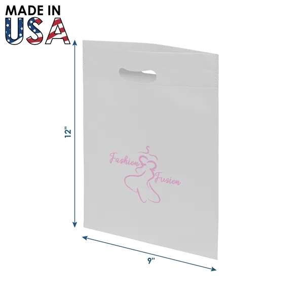 The 9x12 Reusable Non-Woven Handle Bag is an ideal promotional tool... from ASI 91411 Toddy Gear