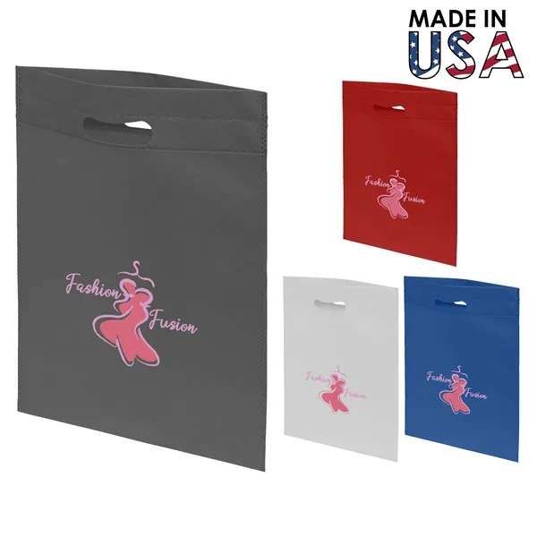 The 9x12 Reusable Non-Woven Handle Bag is an ideal promotional tool... from ASI 91411 Toddy Gear