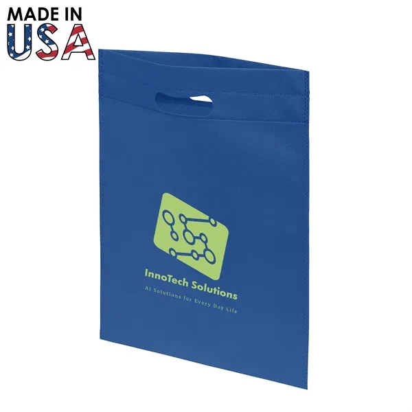 Elevate brand visibility with the 12x15 Reusable Non-Woven Handle Bag, the... from ASI 91411 Toddy Gear