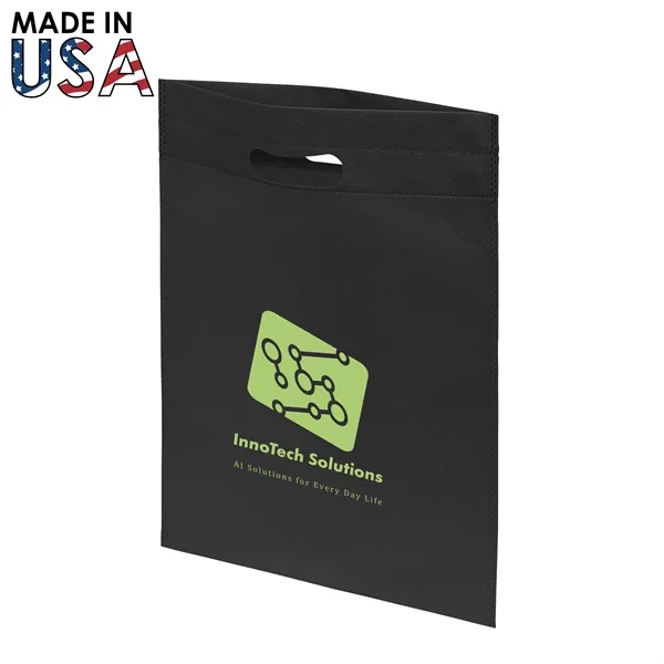 Elevate brand visibility with the 12x15 Reusable Non-Woven Handle Bag, the... from ASI 91411 Toddy Gear