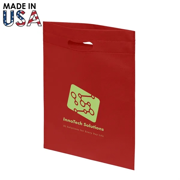 Elevate brand visibility with the 12x15 Reusable Non-Woven Handle Bag, the... from ASI 91411 Toddy Gear