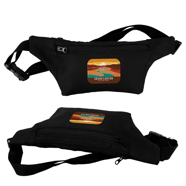 TRENDY EMBLEM FANNY PACK... from ASI 30208 A P Specialties / AP Specialties