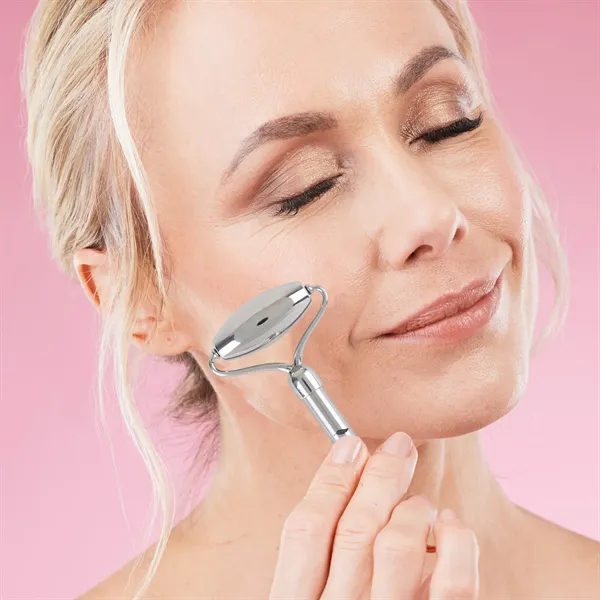 A facial roller is a skincare tool designed to improve the... from ASI 61966 HPG / Mixie