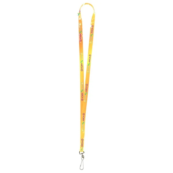 3/8" import air shipped soft polyester multicolor sublimation lanyards.... from ASI 62660 Innovation Line