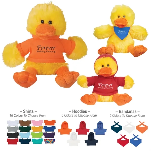 These Cute, Cuddly 6" Plush Duck are a Great Way to... from ASI 61125 Hit Promotional Products / Hit®