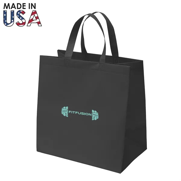 The 10x5x13 Reusable Non-Woven Tote Bag is more than just a... from ASI 91411 Toddy Gear