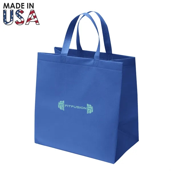 The 10x5x13 Reusable Non-Woven Tote Bag is more than just a... from ASI 91411 Toddy Gear