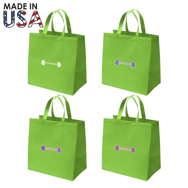 The 10x5x13 Reusable Non-Woven Tote Bag is more than just a... from ASI 91411 Toddy Gear