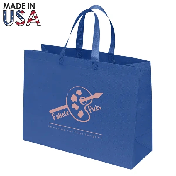 The 16x7x12 Reusable Non-Woven Tote Bag is a versatile solution that... from ASI 91411 Toddy Gear