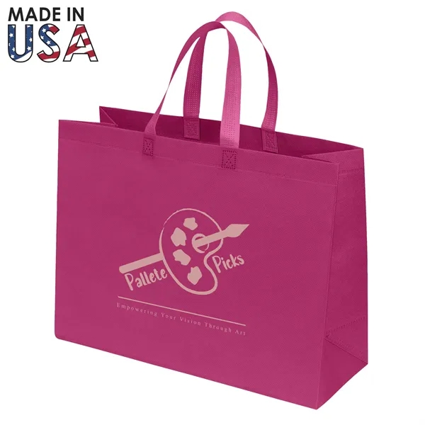 The 16x7x12 Reusable Non-Woven Tote Bag is a versatile solution that... from ASI 91411 Toddy Gear