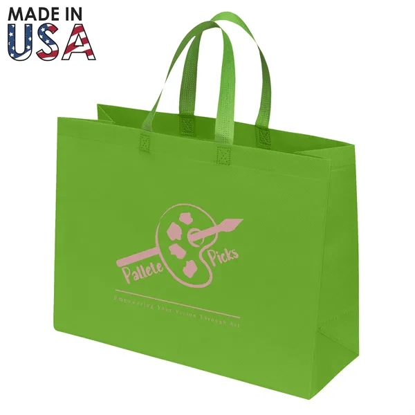 The 16x7x12 Reusable Non-Woven Tote Bag is a versatile solution that... from ASI 91411 Toddy Gear