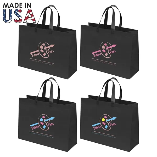 The 16x7x12 Reusable Non-Woven Tote Bag is a versatile solution that... from ASI 91411 Toddy Gear