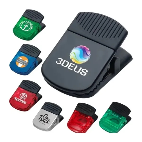 Fridge magnetic memo holder clip plus 1 color silkscreen imprint on... from ASI 37218 Athena Promo (tm)