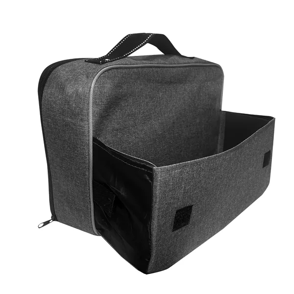 Large carry bag with trunk organizer.  Contains upgraded booster cables,... from ASI 63698 Justin Case®