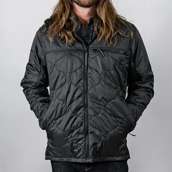 Insulated jacket with quilted design, adjustable hood and waist hem.... from ASI 61125 Hit Promotional Products / Hit®