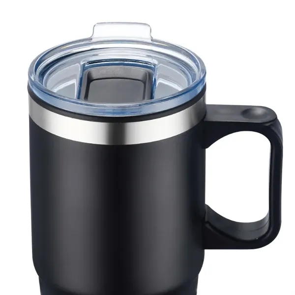 24-oz. double walled stainless steel and polypropylene tumbler with clear slide... from ASI 57655 STOPNGO Line