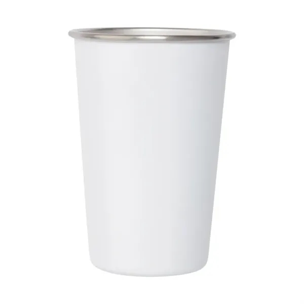 16 oz. brushed finish stainless steel pint cup.... from ASI 57655 STOPNGO Line