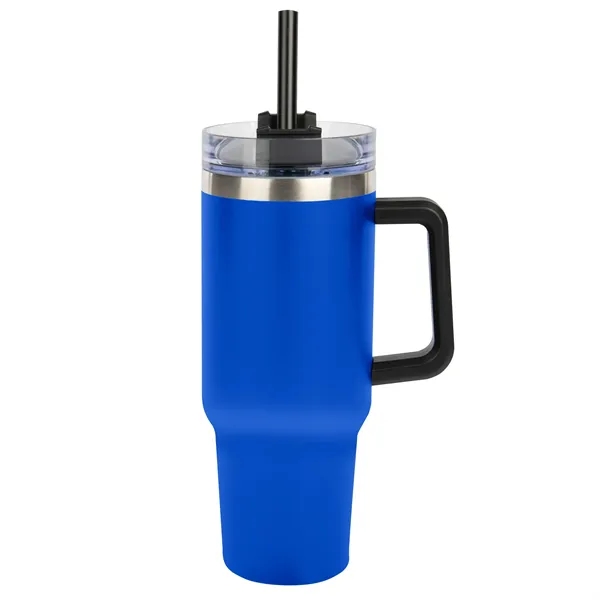 40 oz. stainless steel tumbler with double wall vacuum insulated construction,... from ASI 61125 Hit Promotional Products