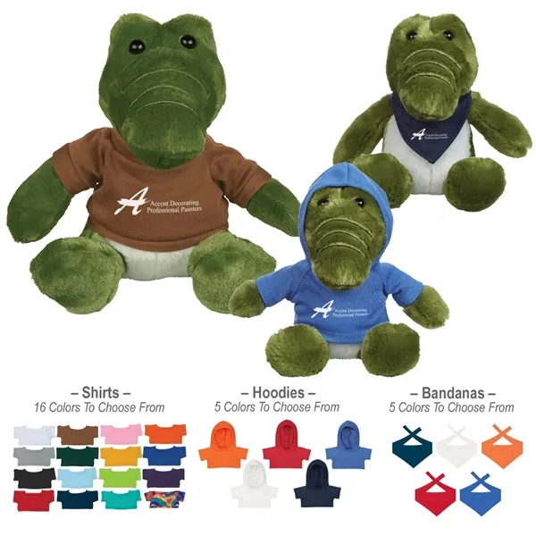 6" alligator stuffed animal... from ASI 61125 Hit Promotional Products / Hit®