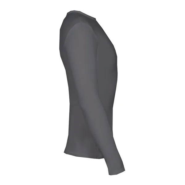 Long sleeve compression T-shirt with double-needle hem and Badger heat seal... from ASI 84358 S&S Activewear