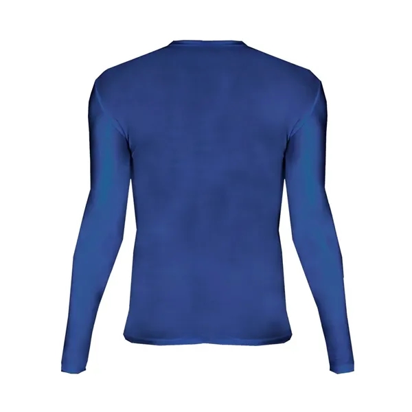 Long sleeve compression T-shirt with double-needle hem and Badger heat seal... from ASI 84358 S&S Activewear