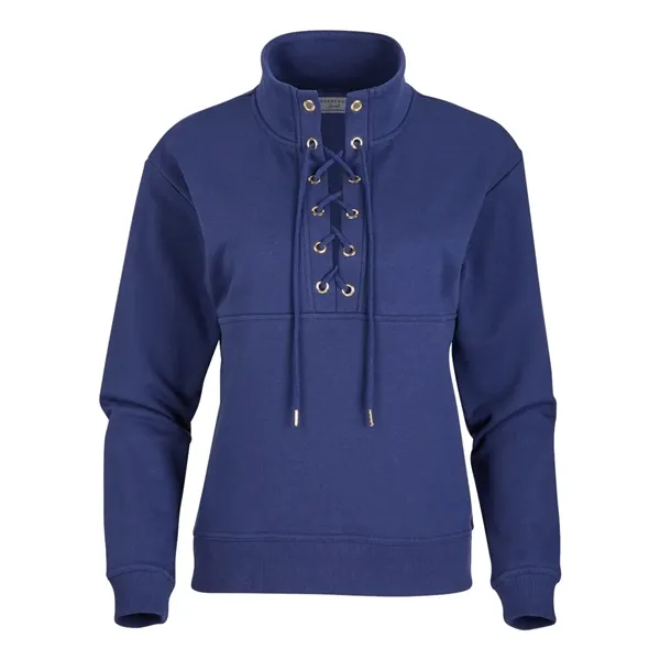 Boxercraft Women's Lace Up Pullover... from ASI 84358 S&S Activewear