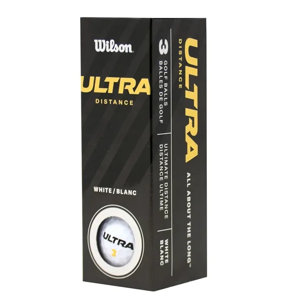 Wilson Ultra Distance golf balls, box contains 12 white balls and... from ASI 38120 Ball Pro / Diversified Quality Kitchenware