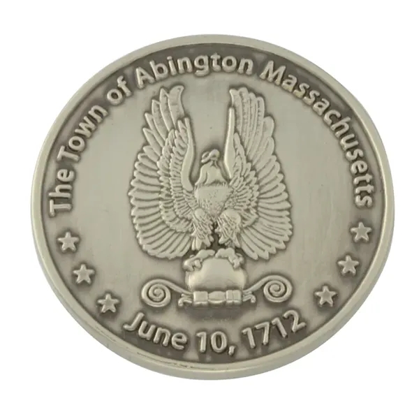 Die struck coin and medallion in solid brass.... from ASI 96235 Wehr Industries Inc