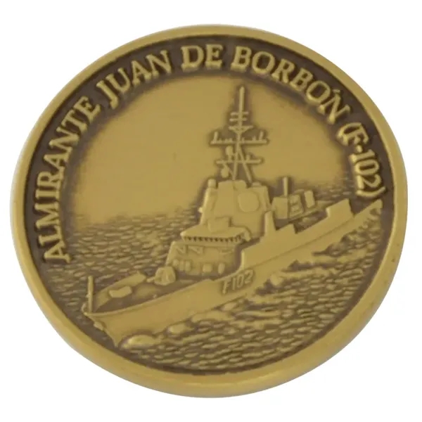 Die struck coin and medallion in solid brass.... from ASI 96235 Wehr Industries Inc