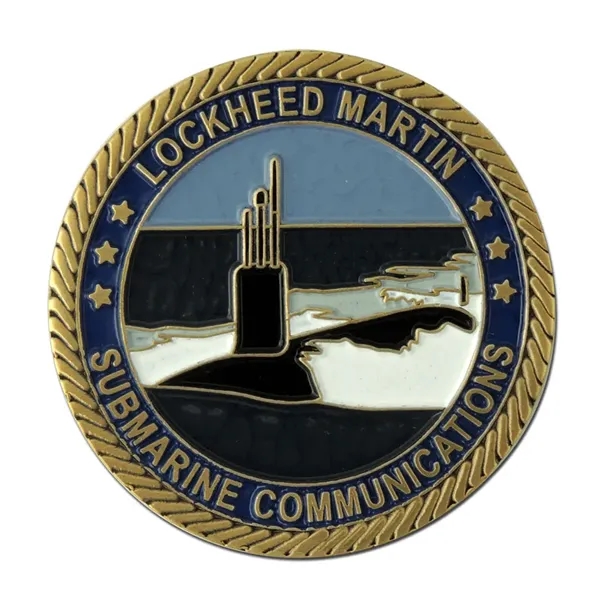 Die struck coin and medallion in solid brass.... from ASI 96235 Wehr Industries Inc