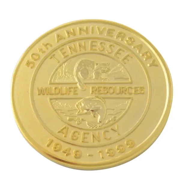 Die struck coin and medallion in solid brass.... from ASI 96235 Wehr Industries Inc